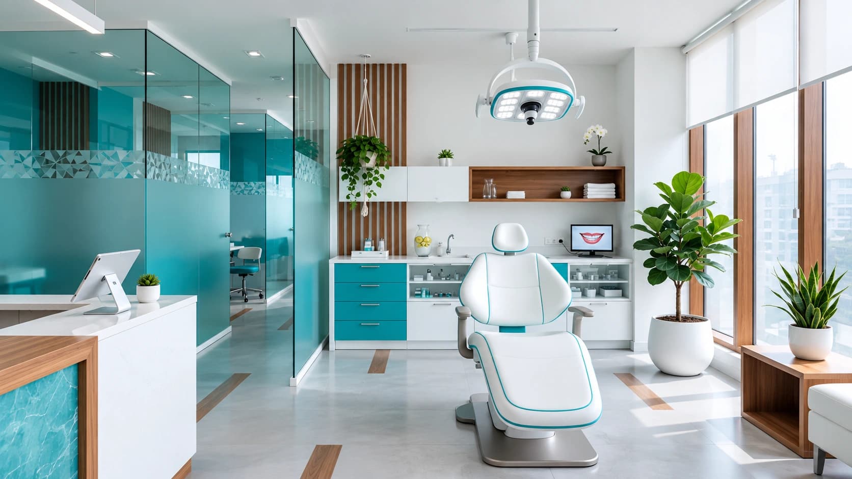 Modern dental chamber at Hanif Oral & Dental Care